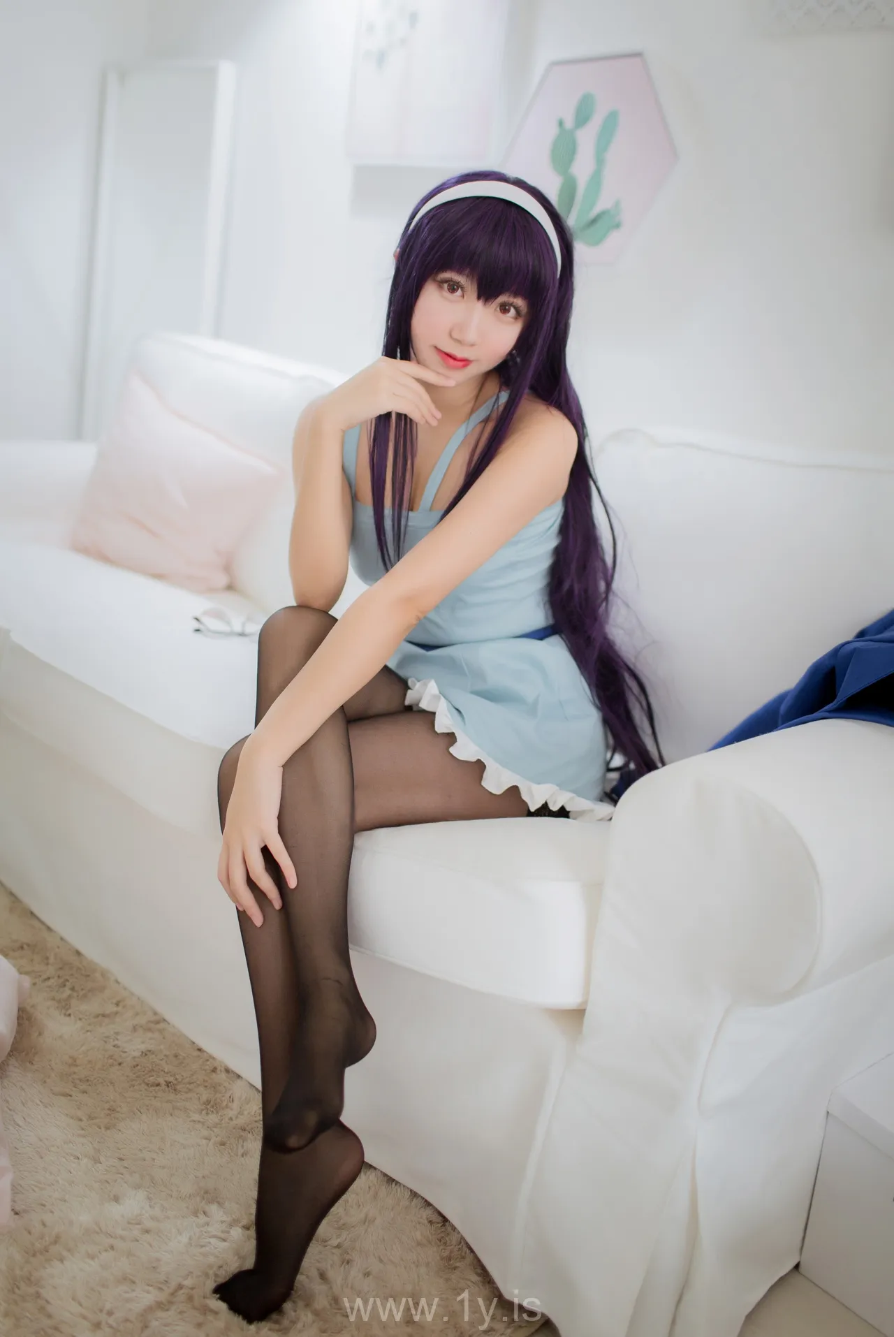 Coser@黑川 NO.025 Decent & Graceful Asian Babe 霞之丘诗羽学姐